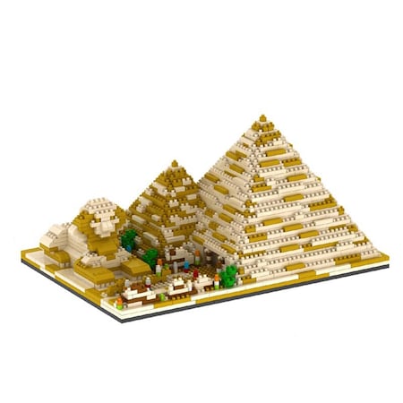 WL Toys YZ059 The Giza Pyramids In Egypt Micro Blocks Set